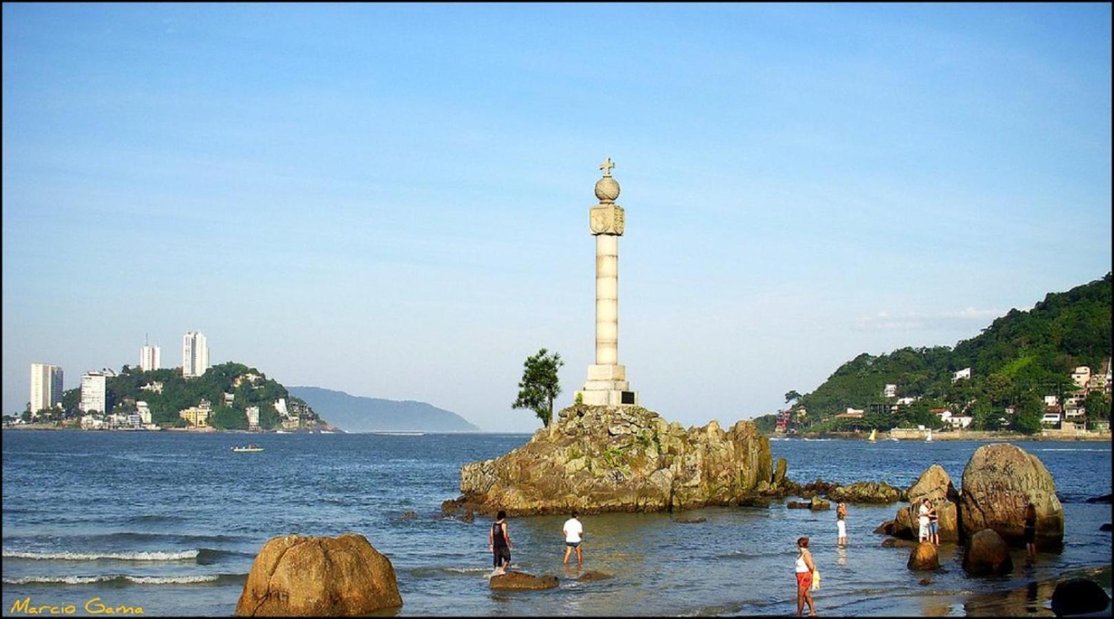 Kitinete 1514 Com Vista Para O Mar São Vicente Extérieur photo